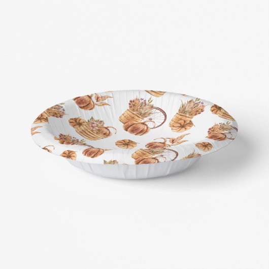 Farmhouse Harvest Papieren Kommen (Gebogen)