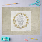 Farmhouse Herfst Wreate Family Blessing Crafting Tissuepapier (Craft)