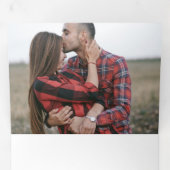 Farmhouse Holly | Multifoto Drieluik Wenskaart (Binnenzijde eerst)