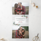 Farmhouse Holly | Multifoto Drieluik Wenskaart (Binnen)