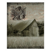 Farmhouse Hunting Ephemera Perfect Poster (Voorkant)