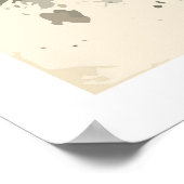 Farmhouse in de stijl van een Waterverf schilderen Poster (Hoek)