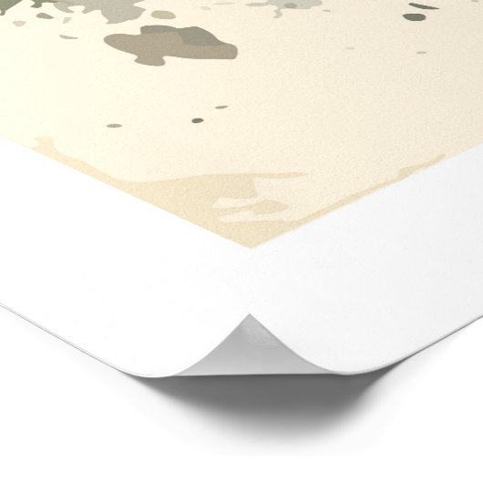 Farmhouse in de stijl van een Waterverf schilderen Poster (Hoek)