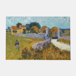 Farmhouse in Provence (1888) door Vincent Van Gogh Deurmat
