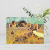 Farmhouse in Provence door Vincent van Gogh (Staand voorkant)