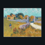 Farmhouse in Provence, door Vincent van Gogh (1888 Briefkaart<br><div class="desc">Kunstenares Vincent van Gogh (1853-1890) Titel Engels: Farmhouse in ProvenceObject die  	Genrelandscape artDate 	1888 	  	Mediumoil typeert op canvas</div>