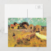 Farmhouse in Provence door Vincent van Gogh Briefkaart (Voorkant / Achterkant)