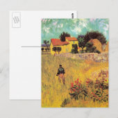 Farmhouse in Provence door Vincent van Gogh Briefkaart (Voorkant / Achterkant)