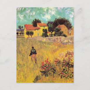 Farmhouse in Provence door Vincent van Gogh Briefkaart