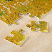 Farmhouse in Provence door Vincent van Gogh Legpuzzel (Zijkant)