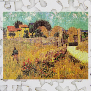 Farmhouse in Provence door Vincent van Gogh Legpuzzel