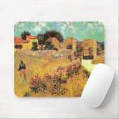 Farmhouse in Provence door Vincent van Gogh Muismat (Met muis)