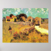 Farmhouse in Provence door Vincent van Gogh Poster (Voorkant)