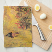 Farmhouse in Provence door Vincent van Gogh Theedoek (Quarter Fold)