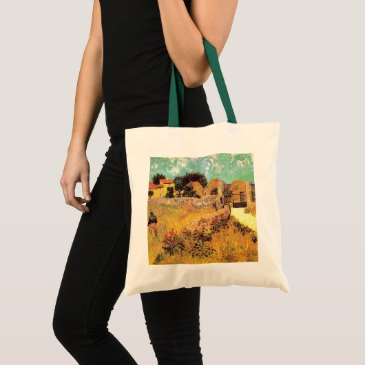 Farmhouse in Provence door Vincent van Gogh Tote Bag (Voorkant (product))