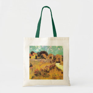 Farmhouse in Provence door Vincent van Gogh Tote Bag