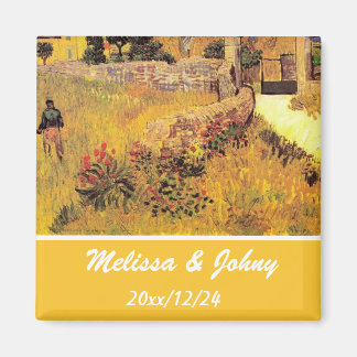 Farmhouse in Provence, Save the Date Magneet