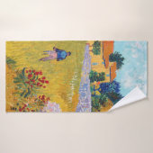 Farmhouse in Provence, Van Gogh Badhanddoek (Badhanddoek)