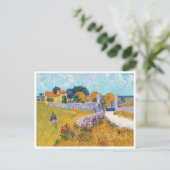 Farmhouse in Provence, Van Gogh Briefkaart (Staand voorkant)