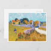 Farmhouse in Provence, Van Gogh Briefkaart (Voorkant / Achterkant)