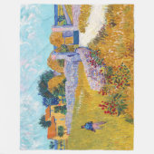 Farmhouse in Provence, Van Gogh Fleece Deken (Voorkant)