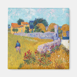 Farmhouse in Provence, Van Gogh Magneet