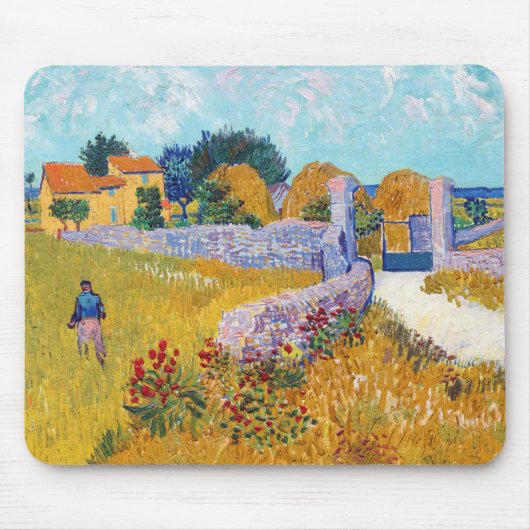 Farmhouse in Provence, Van Gogh Muismat (Voorkant)