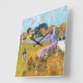 Farmhouse in Provence, Van Gogh Vierkante Klok (Hoek)