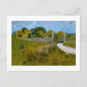 Farmhouse in Provence, Vincent Van Gogh Briefkaart (Voorkant)