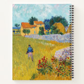 Farmhouse in Provence Vincent van Gogh Painting Notitieboek (Achterkant)