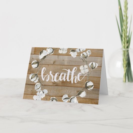 Farmhouse Inspiration - Breathe Kaart (Voorkant)
