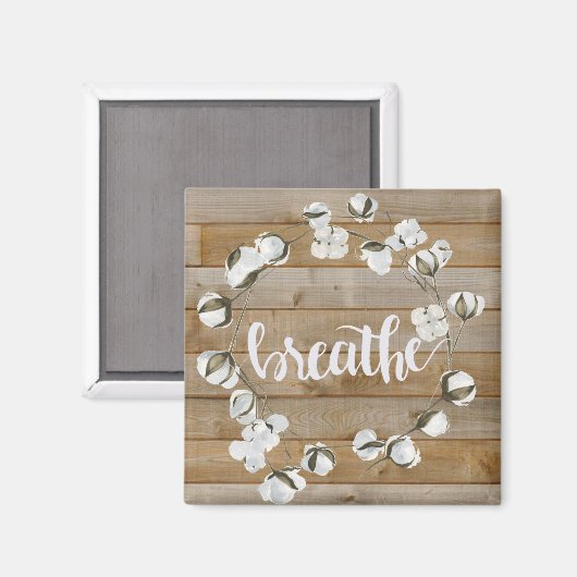 Farmhouse Inspiration - Breathe Magneet (Voorkant / Achterkant)