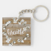 Farmhouse Inspiration - Breathe Sleutelhanger (Achterkant)