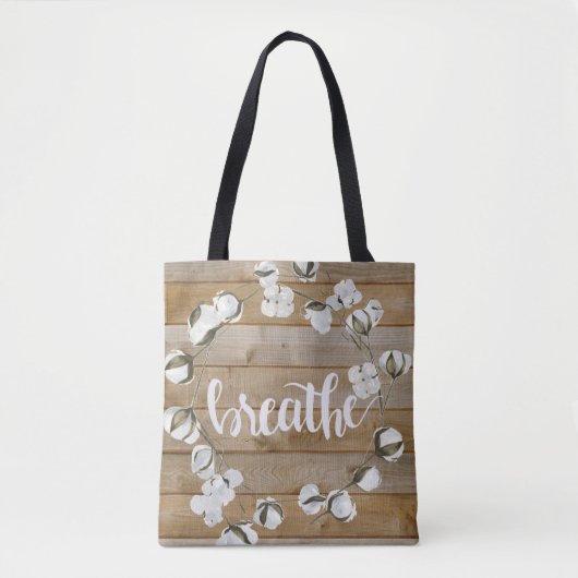 Farmhouse Inspiration - Breathe Tote Bag (Voorkant)