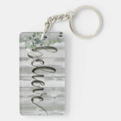 Farmhouse Inspiration - geloof Sleutelhanger (achterkant)