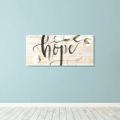 Farmhouse Inspiration - Hope Canvas Afdruk (Insitu (Houten vloer))