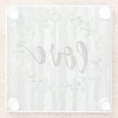 Farmhouse Inspiration - Love Glazen Onderzetter (Achterkant)