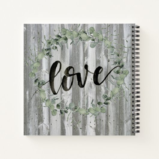 Farmhouse Inspiration - Love Notitieboek (Achterkant)
