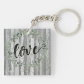 Farmhouse Inspiration - Love Sleutelhanger (Achterkant)