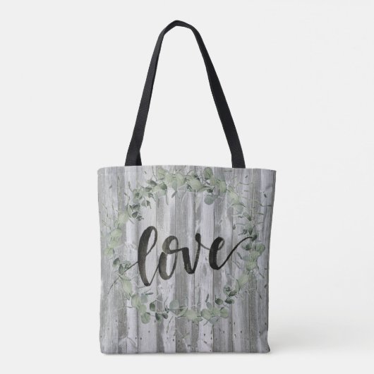 Farmhouse Inspiration - Love Tote Bag (Achterkant)