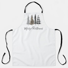 Farmhouse kerst Kitchen Apron Schort