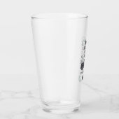 Farmhouse kerstboomfamilie Boerderij op maat Glas (Rechts)