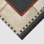 Farmhouse Kitchen Rooster Boerderij Fresh Egg Deco Tissuepapier (Detail)