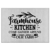Farmhouse Kitchen Snijplank (Voorkant)