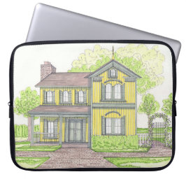 FarmHouse Laptop Hoesje Laptop Sleeve