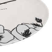 Farmhouse Magnolia Flower Custom Fixed Year Snijplank (Hoek)