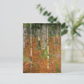 Farmhouse met Birch Trees Briefkaart (Staand voorkant)