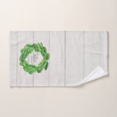 Farmhouse Modern Schip Magnolia Wreath Handdoek (Handdoek)