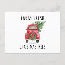 Farmhouse Modern Vintage-kerstkaart