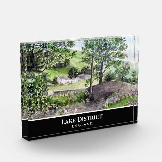 Farmhouse nabar Thirlmere Lake District England Fotoblokken (Links)